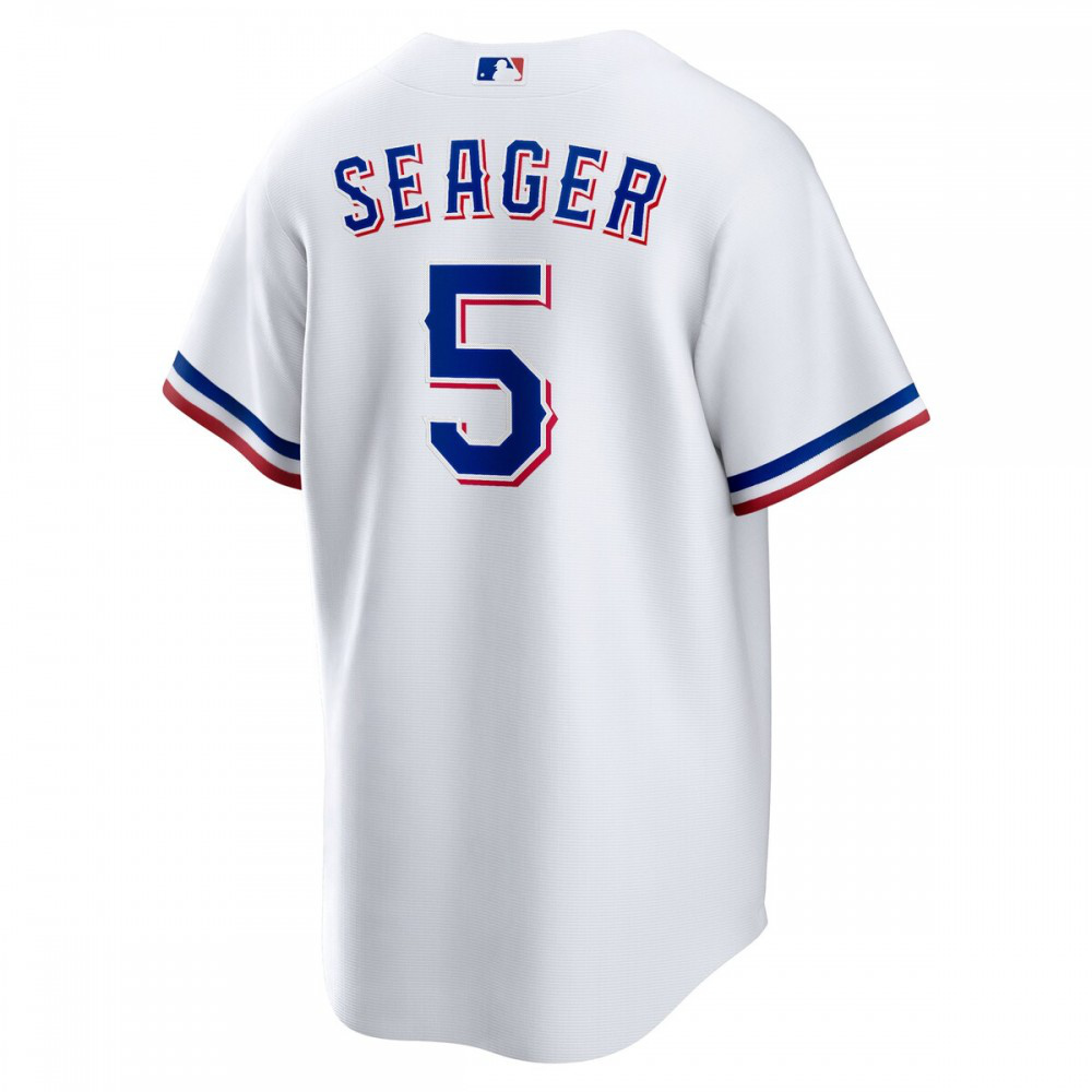 Corey Seager Texas Rangers Home Replica Player Jersey - White-Pro Kit Vault | Brand New 26/27 Sports Jerseys